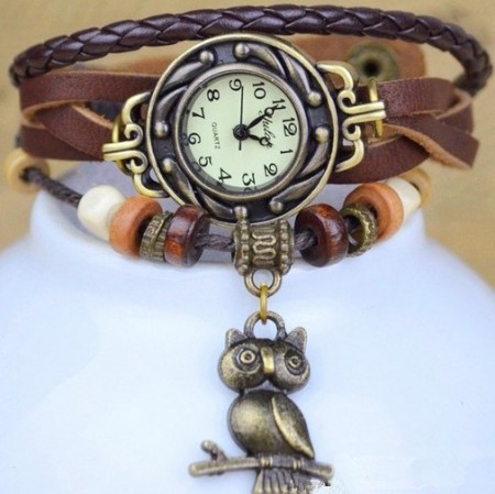 Reloj Trenzado Búho 